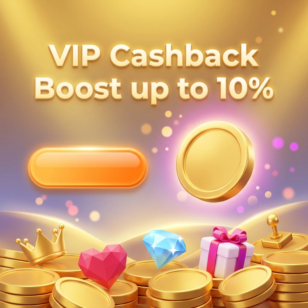 VIP Cashback Boost up to 10%